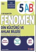 5. Sınıf Din Kültürü ve Ahlak Bilgisi A ve B Fenomen Soru Bankası Fenomen Okul Yayınları - 1