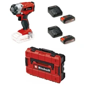 Einhell TE-CI 18/1 Li - Solo Torklu Darbeli Matkap + 2 x 2.5 Ah Starter Kit Akü (Çanta Dahil) - 1