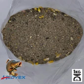 Hedyex 1Kg Sazan Tozu Yüksek Proteinli Özel Katkılı Sazan Alabalık Avı Toz Yem - 3