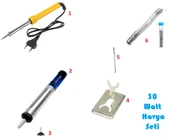 Havya Lehim Set 30 W - 6 Parça Lehim Seti (368368) - 2