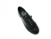 Marine Shoes Hakiki Deri Günlük Kadın Ayakkabı Siyah-Siyah 86 K196 - 3