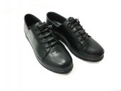 Marine Shoes Hakiki Deri Günlük Kadın Ayakkabı Siyah-Siyah 86 K196 - 4
