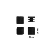 Avmdepo  Kare Profil İç Tapa 25x25 mm 4 Adet - 6