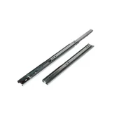 Avmdepo  Çift Açılım 45 mm Teleskopik Bilyeli Çekmece Rayı 35 Cm - 3