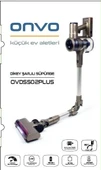 ONVO KATLANABİLİR DİKEY ŞARJLI SÜPÜRGE / OVDSS02PLUS - 1