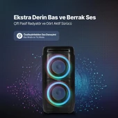 Ttec Carnival 100W Taşınabilir Kablosuz Bluetooth Parti Hoparlörü - 3