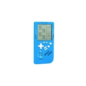 Ozmik Tuğla Oyun Konsolu 23 Bulmaca Oyunu Dahili, 3.5 inç LCD Mini Taşınabilir Atari Mavi - 2