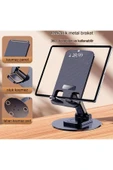 Ozmik Telefon Ve Tabletler İçin Uyumlu Çok Amaçlı 360° Dönebilen Stand - 6