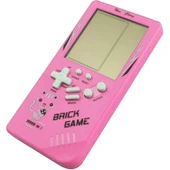 Ozmik Tuğla Oyun Konsolu 23 Bulmaca Oyunu Dahili, 3.5 inç LCD Mini Taşınabilir Atari pembe - 1