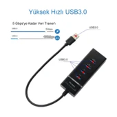 Ozmik Usb Çoklayıcı Concord 4 Port Usb Hub 3.0 Tak Çalıştır - 3