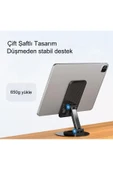 Ozmik Telefon Ve Tabletler İçin Uyumlu Çok Amaçlı 360° Dönebilen Stand - 5