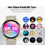 Ttec Tempus Pro 34MM Amoled Ekranlı Yuvarlak Alüminyum Kasa Akıllı Saat thumbnail 7