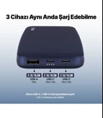 Ttec Chargeup 10.000MAH Taşınabilir Şarj Aleti Powerbank thumbnail 7