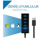Ozmik Usb Çoklayıcı Concord 4 Port Usb Hub 3.0 Tak Çalıştır - 7