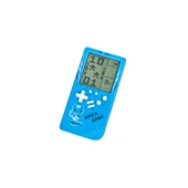 Ozmik Tuğla Oyun Konsolu 23 Bulmaca Oyunu Dahili, 3.5 inç LCD Mini Taşınabilir Atari Mavi - 3