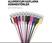 Ttec AlumiCable Uzay Grisi USB-A To Lightning Şarj Kablosu - 3