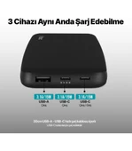 Ttec Chargeup 10.000MAH 15W Taşınabilir Şarj Aleti Powerbank - Siyah thumbnail 3