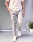Düz Slim Fit Kumaş Jogger - 2