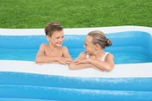 Bestway Dikdörtgen Şişme Aile Havuzu 305x183x56 cm - 9