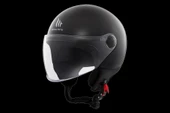 Kask Mt Helmets Street S A1 Mat Siyah Çenesiz thumbnail 1