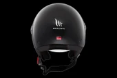 Kask Mt Helmets Street S A1 Mat Siyah Çenesiz thumbnail 4