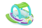 Bestway Space Splash Gölgelikli Çocuk Şişme Botu ( Bebe Flatörü ) 107x112cm - 2