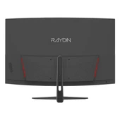 Raydın G270VA165C 27" 165Hz 1Ms HDMI+DP FullHD FreeSync VA Curved Vesa Monitör - 2