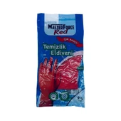 Masterforce Temizlik Kırmızı Eldiveni Large No: 9 - 1