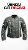VENOM AIR RACING GRİ SİYAH 4 MEVSİM MOTOSİKLET MONTU - 2