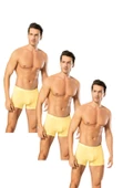 Looksense Erkek Dude 3Lü İnce Bel Lastikli Likralı Boxer 12003 thumbnail 4