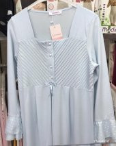 Limissi 2106 Mavi Hamile Lohusa Pijama Takımı - 1