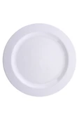 Beyaz Sert Plastik Parti Tabağı 26 cm 10'lu | Tek Kullanımlık - 1