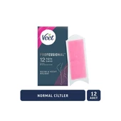 Veet Sir Ağda Bantları Professional Normal Ciltler İçin Bacak ve Vücut Bölgesi 12 li - 1