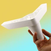 Mobilya Tv Ünitesi Çekyat Koltuk Kanepe Baza Destek Ayağı Ayakları 11 Cm Beyaz Ayak 6'lı Set thumbnail 6