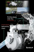 Assur  Metal Şanzıman Turbo Benzinli Yüksek Performans 3 Parmak Benzinli Su Motoru - 3