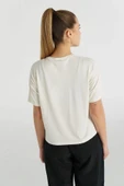 HUMMEL KADIN KISA KOL T-SHIRT HMLBORNEO T-SHIRT S/S 912076 - 8