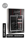 Jagler Black Erkek Parfüm Set 90 ml + Jagler Deodorant 150 ml - 1
