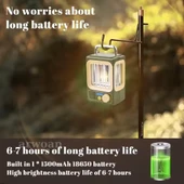 arwoan hs-8039 Şarj Edilebilir LED Kamp Lambası - 4