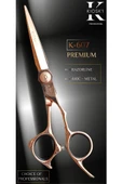 Kioski Profesyonel Premium Lüks Makas 440-C 6 Numara K-607 - 1