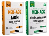 Pegem 2025 MEB-AGS Tarih + Türkiye Coğrafyası Soru Bankası 2 li Set Pegem Akademi Yayınları - 1