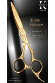 Kioski Profesyonel Premium Lüks Makas 440-C 6 Numara K-635 - 1