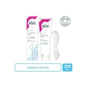 Veet Pure Tüy Dökücü Krem Bacak ve Vücut Bölgesi Hassas Ciltler 200 ml - 1