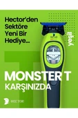 Hector Monster T Başlık Profesyonel Çizim Makinesi Yeşil - 3