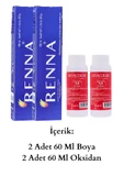 Renna Tüp Boya 60 Ml 9-44 Canlı Bakır Açık Sarı 2li Set Oksidan Hediyeli thumbnail 2