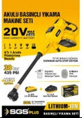 Sgs Akülü Basınçlı Yıkama Makinesi Seti 30 Bar Sgs5410 - 1