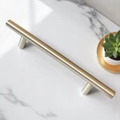 8 Adet Boy Kulp İnox 128 mm Kulp Mobilya Mutfak Dolabı Çekmece Dolap Kapak Kulpu Kulbu Metal Kulpları thumbnail 4