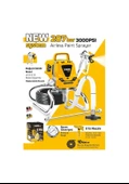 Sgs Plus SGS5280 - 207 Bar Profesyonel Elektrikli Havasız Boya Püskürtme Makinesi - 1