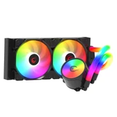Rampage ICEBLADE-C6 2000RPM AM5/LGA1700 240mm Sıvı Soğutmalı ARGB CPU Fan (Siyah) - 1