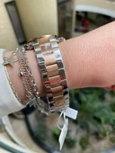 Ferro FL21259A-E 36 mm Rose Gold/Metalik Gri Kadın Kol Saati+ Bileklik thumbnail 4