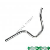 Hsgl Bisiklet Aluminyum Sehir Geniş Kromaj Gidon - 3